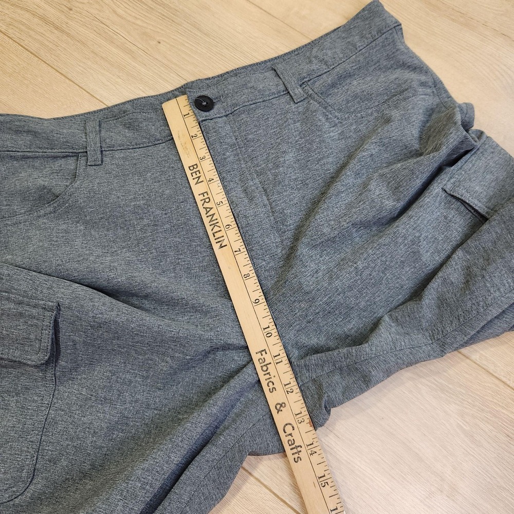 Eddie Bauer First Ascent Cargo Pants Womens 16 Gray Stretch Travel Casual Hiking - Picture 8 of 11